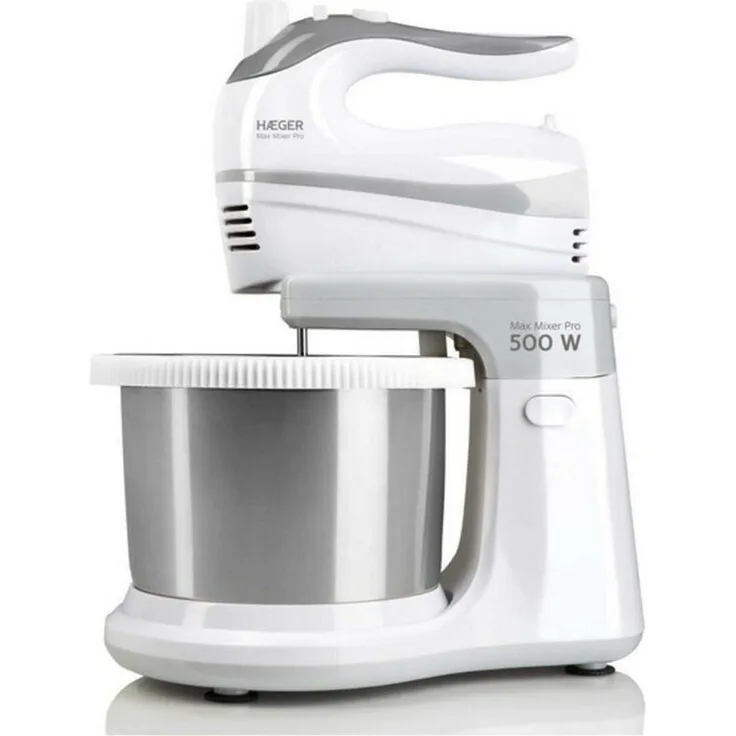 Küchen- und Knetmaschine mit Schüssel Haeger Max Mixer Pro 2 L 500W