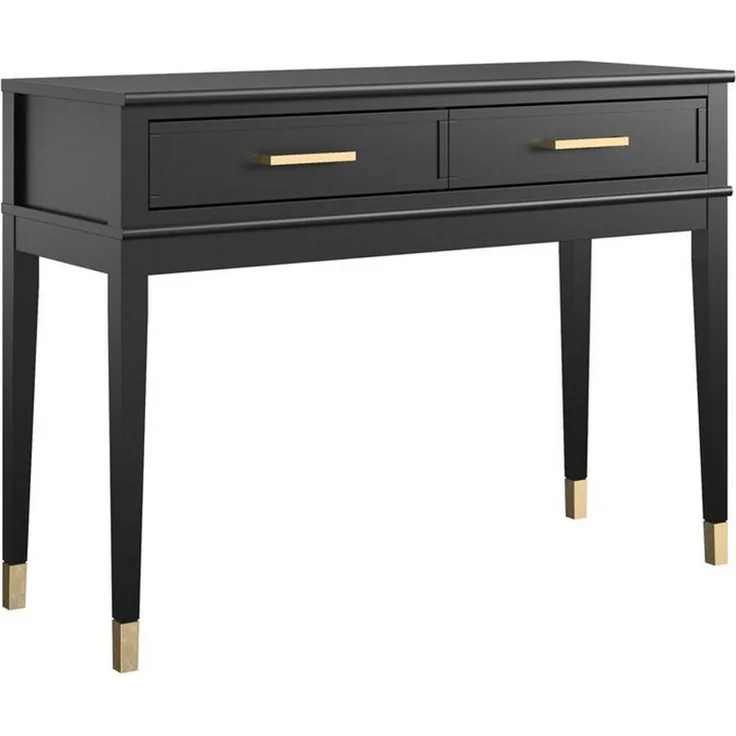loft24 Konsolentisch Westerleigh, schmaler Tisch, Dielentisch, Flurtisch, 2 Schubladen, Breite 105 cm