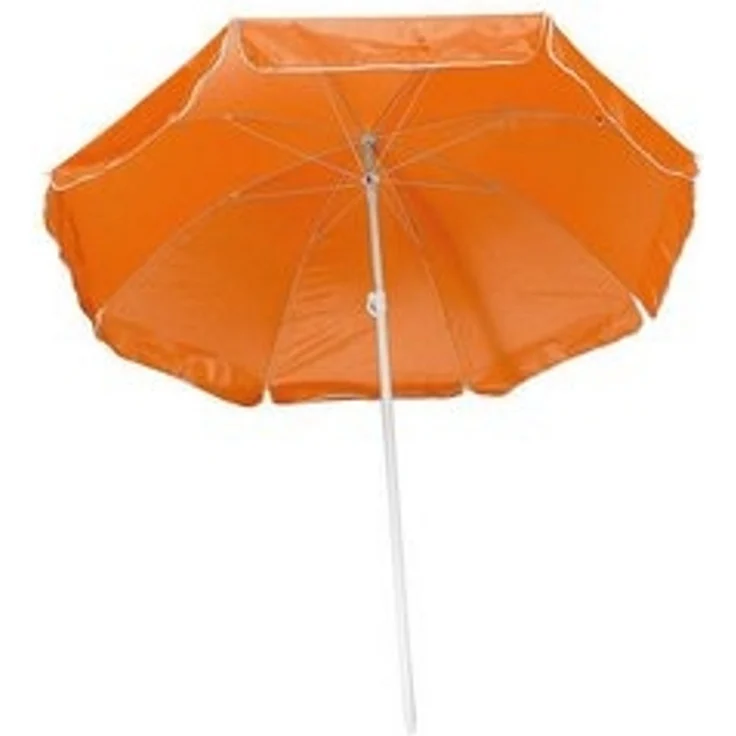 Macma Sonnenschirm Strandschirm / Sonnenschirm / stufenlos verstellbar / Farbe: orange – Bild 4