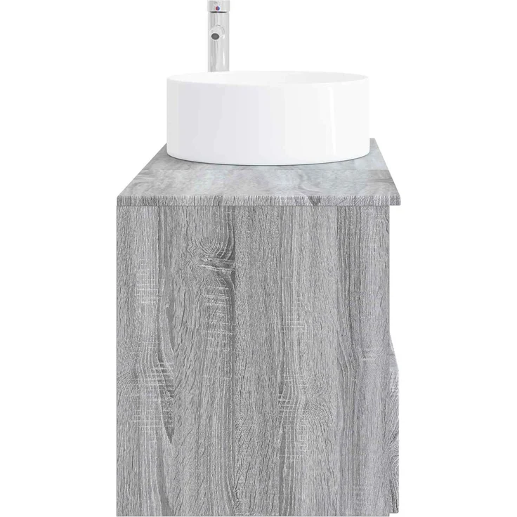 vidaXL Badezimmerschrank-Set 2 stk. Grau Sonoma 79,5 x 44,5 x 80 cm 3404110 – Bild 5