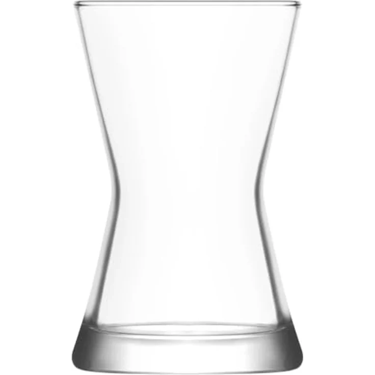 LAV Derin 6er-Set Teegläser 140 ml – Klassisch, transparent, für türkischen Tee – Bild 4