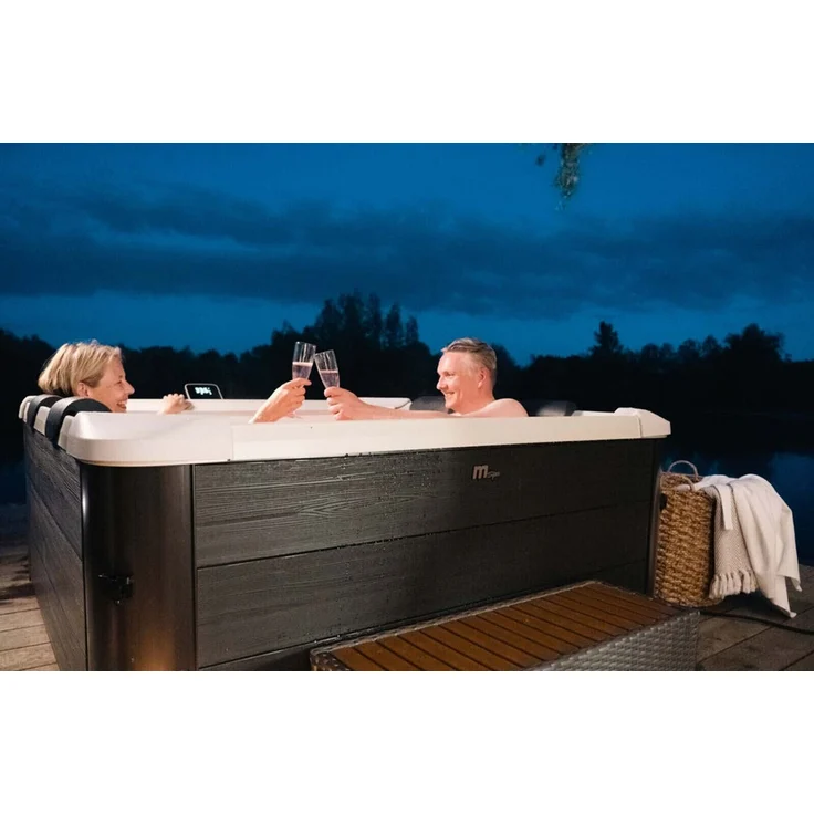 XXL Premium MSPA Whirlpool Outdoor Pool 180x180 UVC+Ozon Oslo Plus 2026 +APP – Bild 9