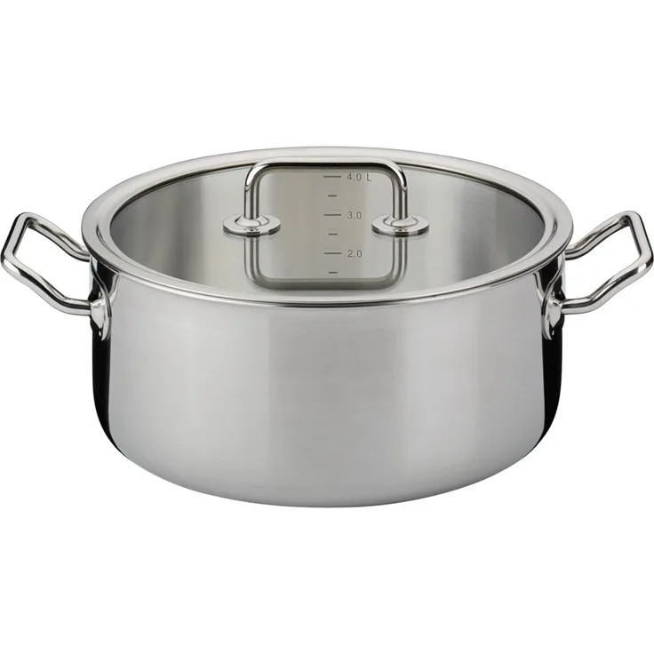 Bratentopf mit Glasdeckel BRIGADE BASIC 24 cm