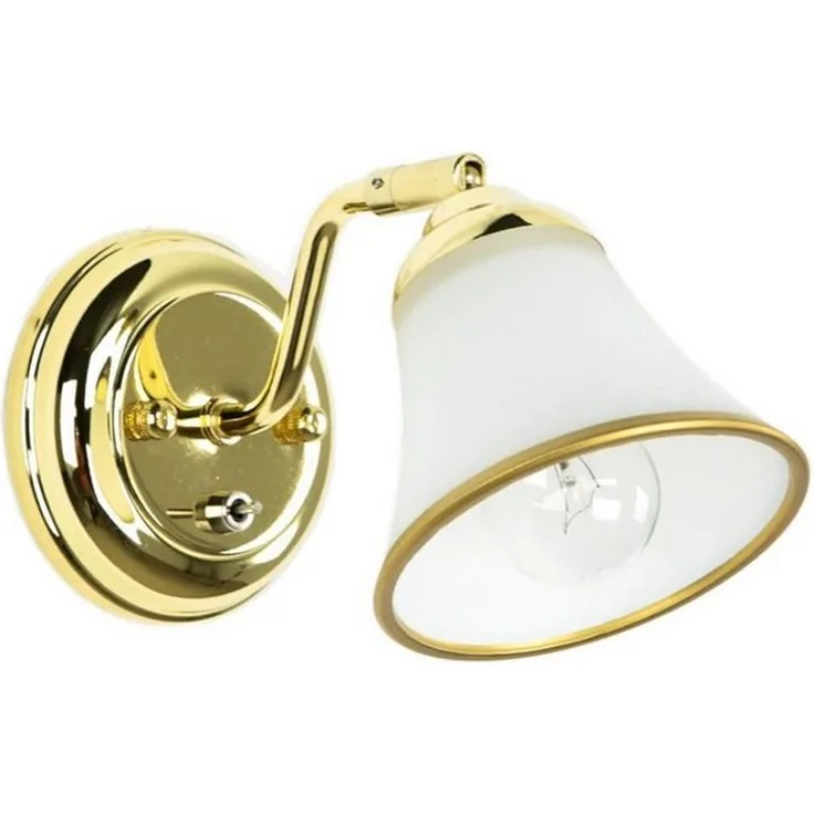 Licht-Erlebnisse Wandleuchte GRANDO, ohne Leuchtmittel, Badlampe Wand mit Schalter