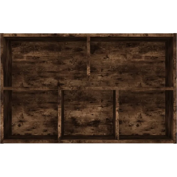 vidaXL Bücherregal/Sideboard Räuchereiche 50x25x80 cm Holzwerkstoff 826611 – Bild 8