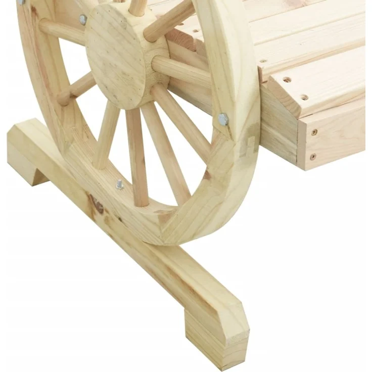 vidaXL Adirondack-Gartenstühle 2 Stk. Massivholz Tanne 365091 – Bild 7