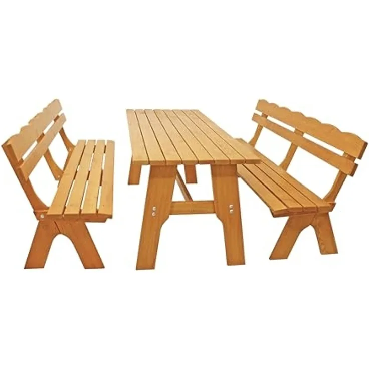 Garnitur FREITAL 3-teilig 200cm, Kiefer massiv