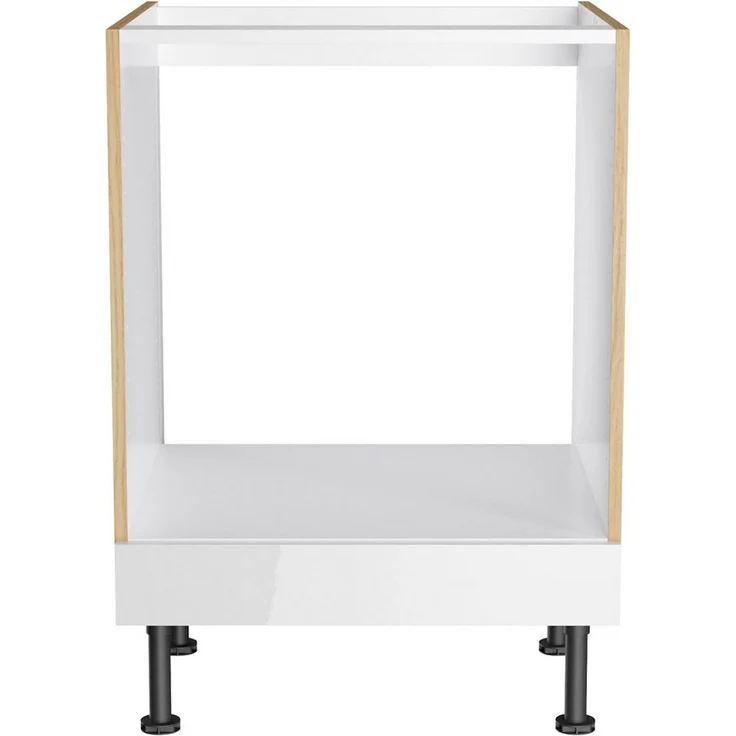 KOCHSTATION Herdumbauschrank KS-Lucy Breite 60 cm, 1 Blende, höhenverstellbare Füße – Bild 2