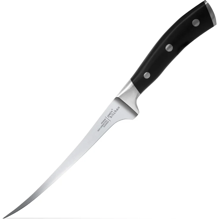 JOEJI’S KITCHEN Fischmesser Filetiermesser Fisch 32 cm scharf aus Edelstahl Fischfiletiermesser – Bild 9