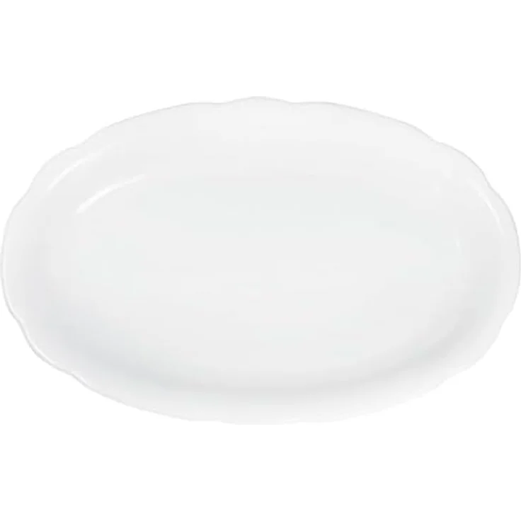 KAHLA Rossella Platte, oval 32 cm weiß