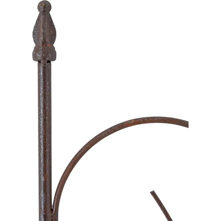 Rankhilfe Rankgitter Kletterhilfe mit Haken Pflanzengitter 27x144cm Rost Spalier – Bild 3