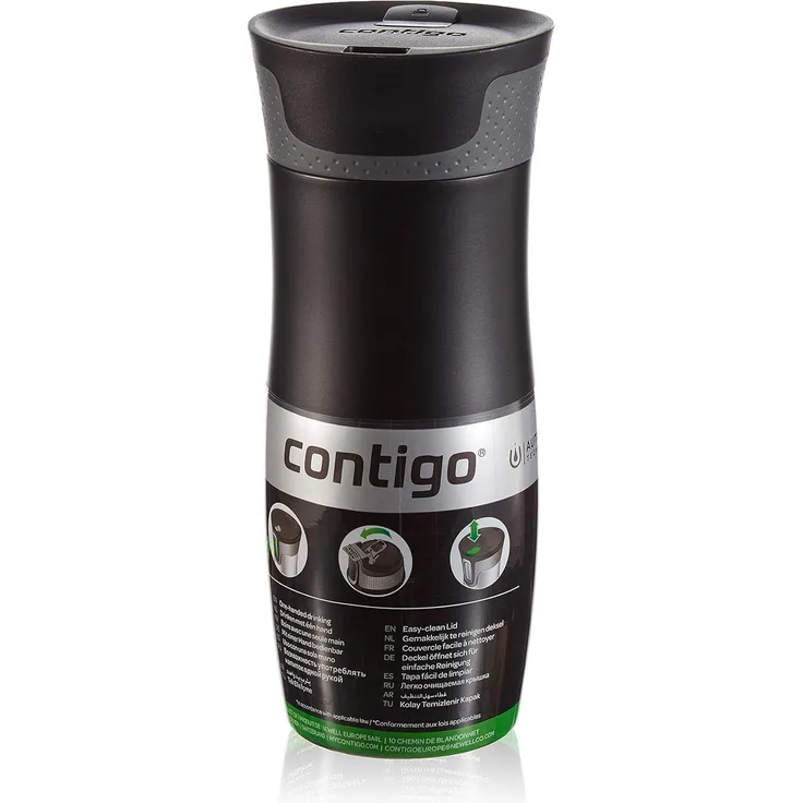 Contigo Thermobecher Westloop Matt black 470 ml