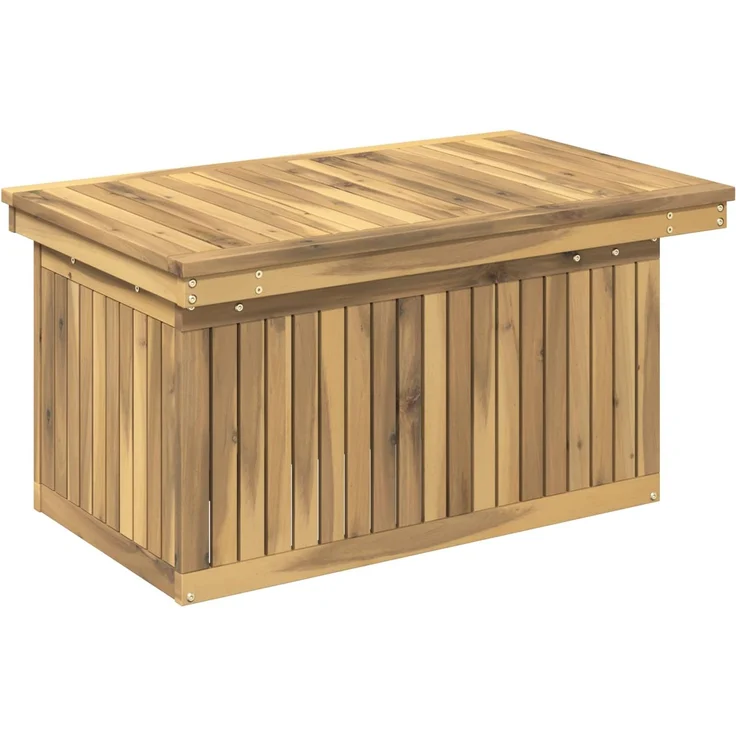 vidaXL Gartenkaffee Tisch aus massivem Akazienholz höhenverstellbar 901707 – Bild 4