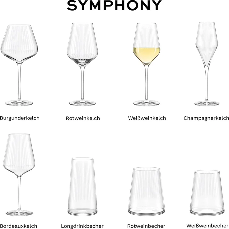 Stölzle Lausitz Weißweinkelch Symphony 405 ml 6er Set – Bild 7