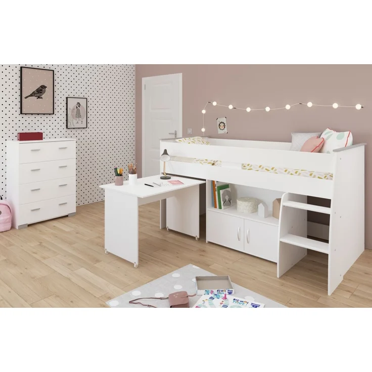 Parisot Kinderzimmer und Jugendzimmer Reverse in weiß Set 2-tlg. – Bild 2