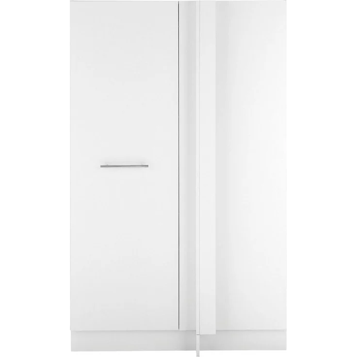 Laundreezy Eckschrank Laundreezy, Eckschrank BxHxT 100 x 162 x 68 cm (1-St) Breite 100cm, Tür L/R montierbar, Softclose-Funktion – Bild 1