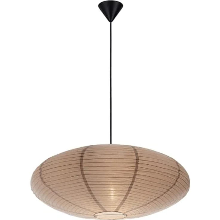 Nordlux Villo, Kugelförmige Hänge-Deckenleuchte, Beige, 600 mm x 600 mm x 250 mm – Bild 3
