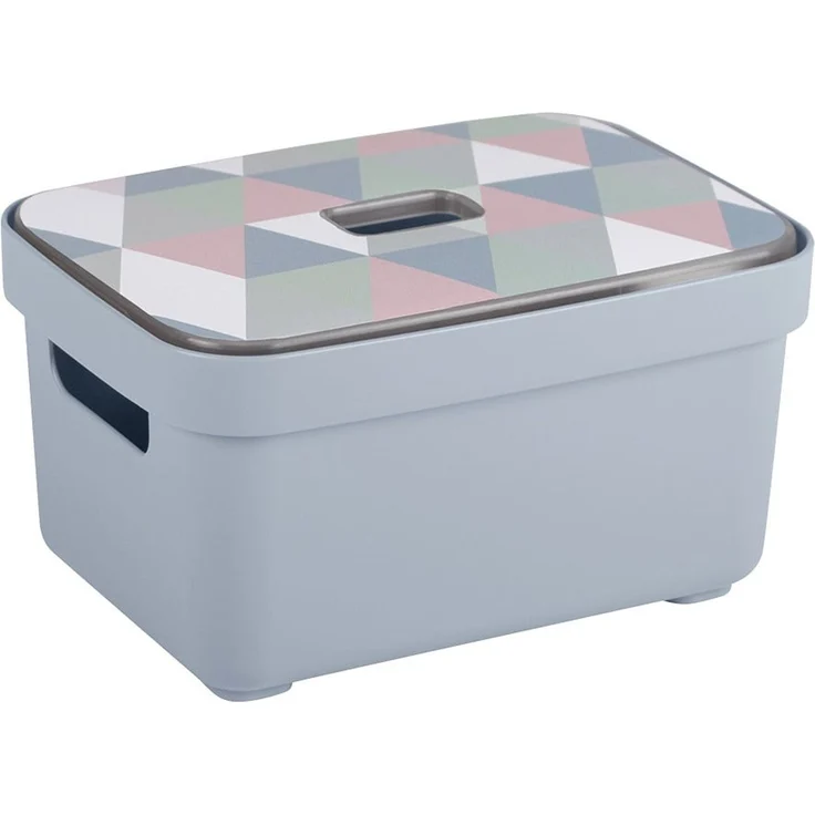 Sunware Aufbewahrungsbox Sigma Home 2,5 l blaugrau – Bild 2