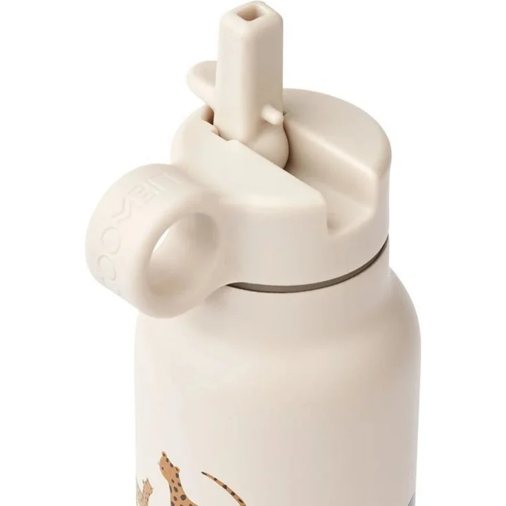 Liewood Isolierflasche Liewood Kinder Wasserflasche, Trinkflasche Falk 350 ml - Recycelter, Edelstahl, Isoliert, Auslaufsicher, Farbe: Alle zusammen / Sandfarben – Bild 2