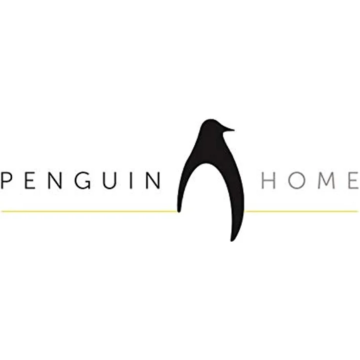 Penguin Home Coffee Beistelltisch Gedruckte Harzplatte & Holzrahmen Beistelltisch Quadratisch Rechteckig Gelegentlich Stehen Teetisch für Wohnzimmer Haus und Büro Holzrahmen – Bild 9