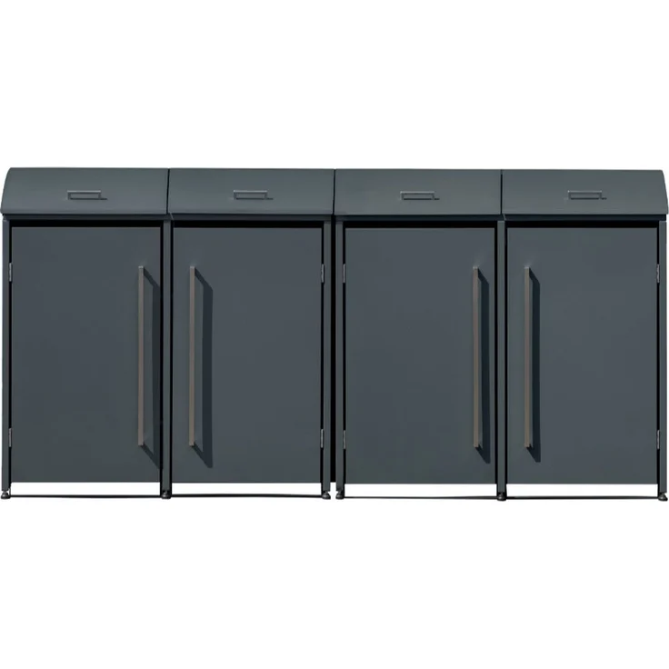 Westmann Metall Mülltonnenbox Moderna 4 | 4x240 L – Bild 2