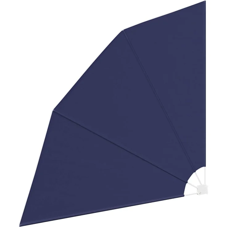 vidaXL Balkon Sichtschutz 210 x 210 cm Polyester Marineblau 42000933 – Bild 4