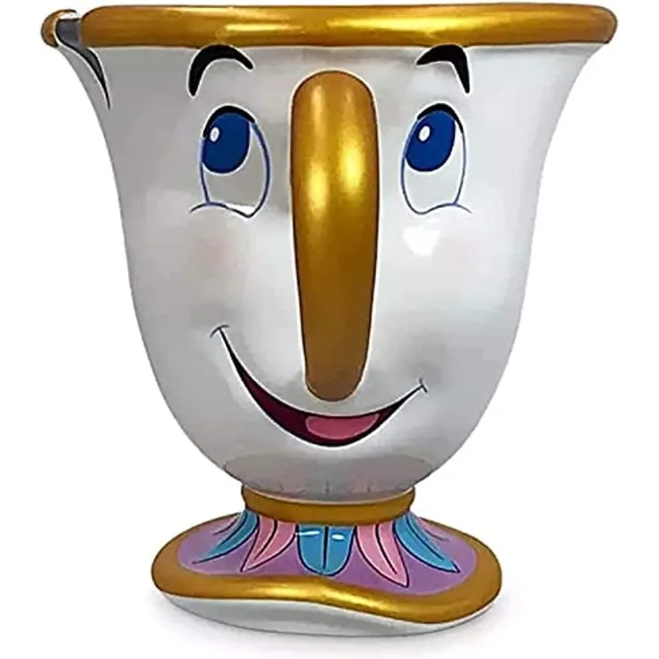 Disney Parks Keramiktasse Tassilo (Chip) aus ''die Schöne und das Biest''