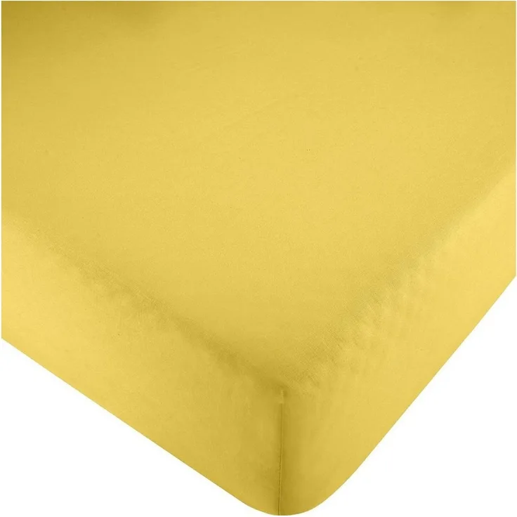 Erwin Müller Spannbettlaken Spannbettlaken "Würzburg", Renforcé, Gummizug: Rundumgummi, (1 Stück), Uni