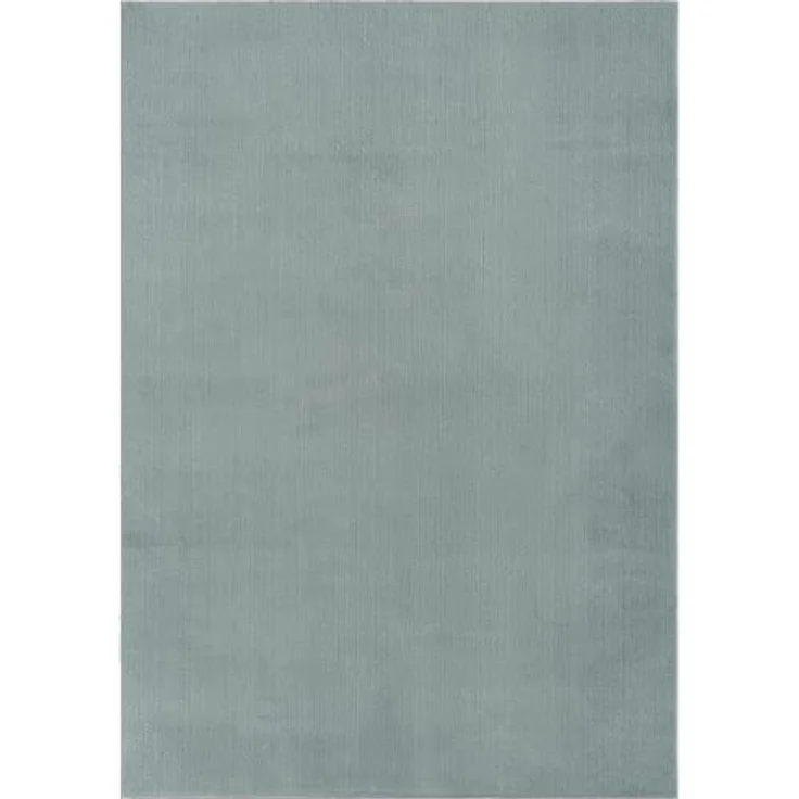 Mia's Teppiche Olivia Wohnzimmer/Schlafzimmer Teppich - waschbar - 120 cm Rund, Blau – Bild 5