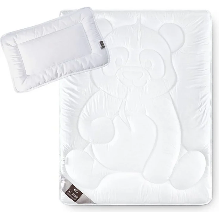 SEI Design Babybettdecke Baby Kinder Bett-Set Decke 100x135 + Kissen 40x60, Füllung: Polyester, Bezug: weichste Mikrofaser, Kochfest – Bild 4