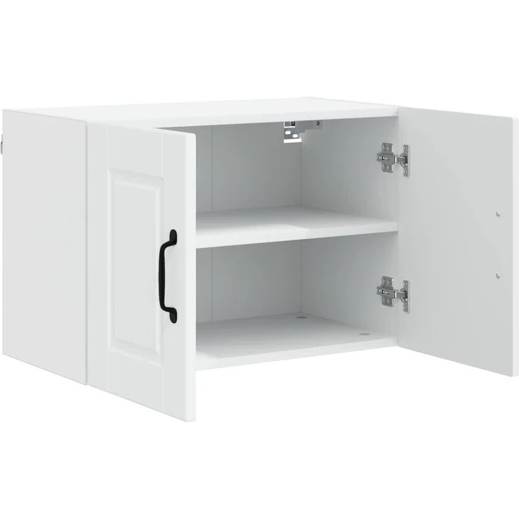 vidaXL Wandschrank PORTO 2 stk. Weiß 60 x 31 x 40 cm Holzwerkstoff 885266 – Bild 5