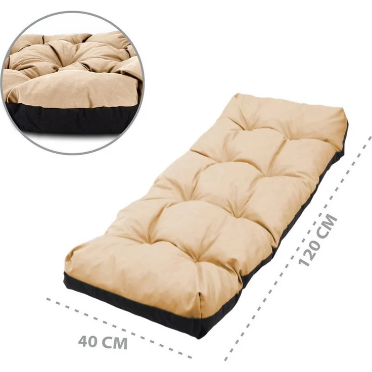 Amazinggirl Palettenkissen Bankauflage 120x40 cm - Hollywoodschaukel Stuhlkissen Outdoor Polster – Bild 2