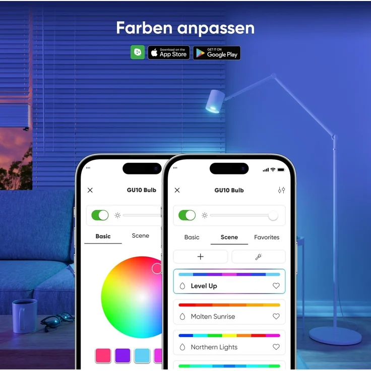 Nanoleaf Essentials Matter WLAN Smart Bulb GU10 - 1PK – Bild 3