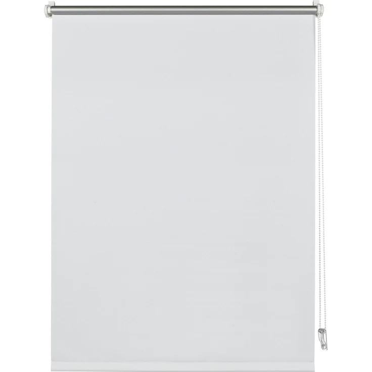 Deco Company Rollo mit Thermo-Rückseite zum Klemmen, Verdunklungsrollo ohne Bohren, Höchste Lichtreflexion, Hitzeschutz, Energiesparend, Weiß, 45 x 150 cm (BxH)