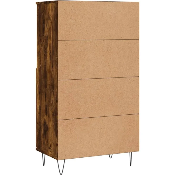 vidaXL Highboard Räuchereiche 60x36x110 cm Holzwerkstoff 831489 – Bild 10