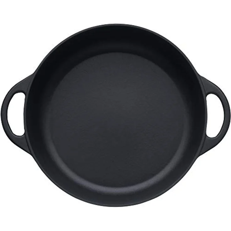 WMF Bauernpfanne Gusseisen 28cm mit Deckel Schmorpfanne – Bild 3