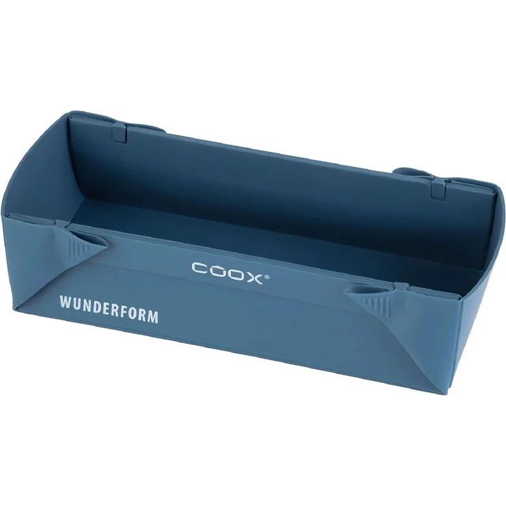coox Backform coox WUNDERFORM Basic M in graublau erste faltbare Kastenform Backform – Bild 3