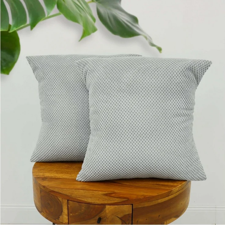 Amilian Kissenbezug 2er Set - Kissen Bezüge - Kissenhüllen - Zierkissenbezüge, (2 Stück), 40x40 cm, Kissenhülle für Sofakissen, Dekokissen, Kissen, Zierkissen – Bild 1