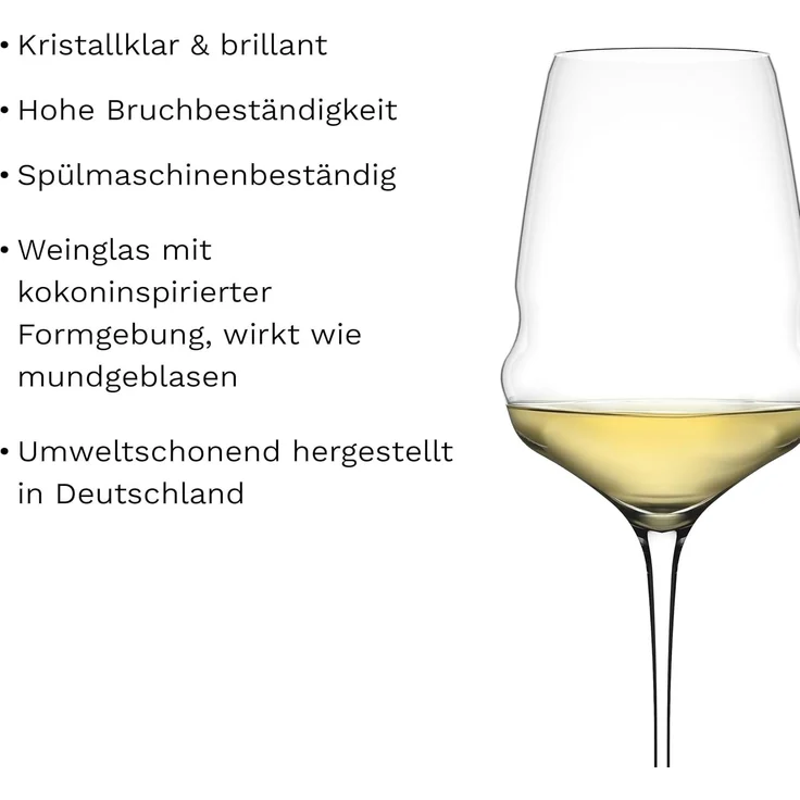 Stölzle Lausitz Cocoon Weißweinkelch 483 ml 6er Set – Bild 3