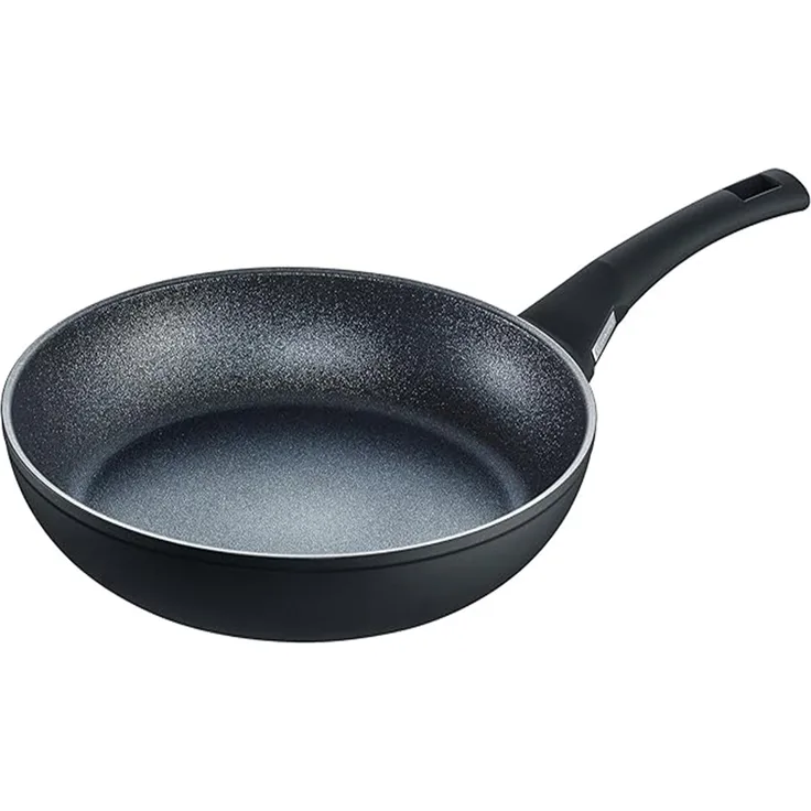 Berndes Balance Induction Enduro Schmorpfanne, Pfanne, Antihaftversiegelung, Aluminium, Schwarz, Ø 28 cm, 0119880128