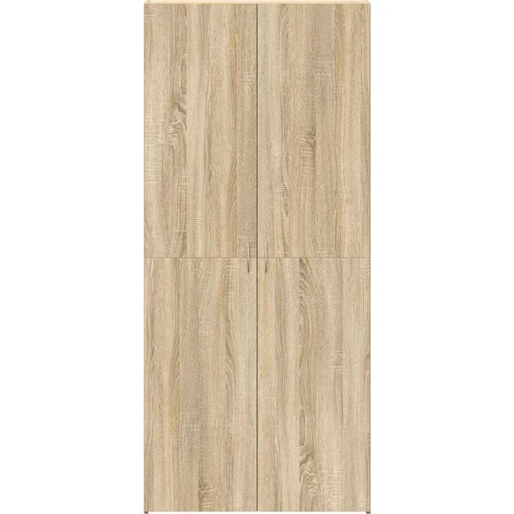 vidaXL Schuhschrank mit Regal Braun 80 x 35,5 x 180 cm Holzwerkstoff 3333838 – Bild 5