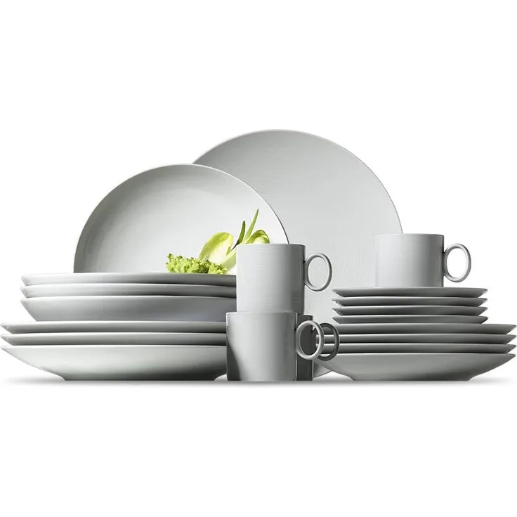Thomas Loft Set No 1, Geschirr, Porzellan, Weiß, Spülmaschinenfest, 16-tlg, 18843