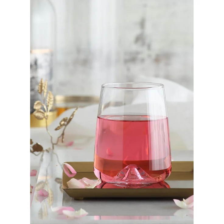 Hermia Concept 'LV-TRA367F' Gläser-Set (6-teilig), Transparent, 7,1 x 7,1 x 10,9 cm, 475 ml – Bild 1