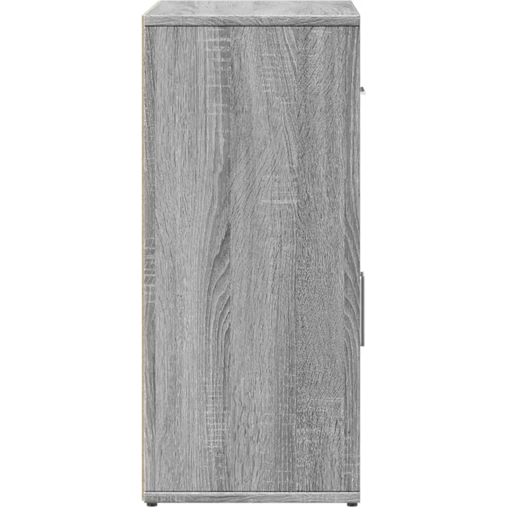 2 Stk. Sideboards, Kommoden Grau Sonoma-Eiche 60x31x70 cm Holzwerkstoff – Bild 6