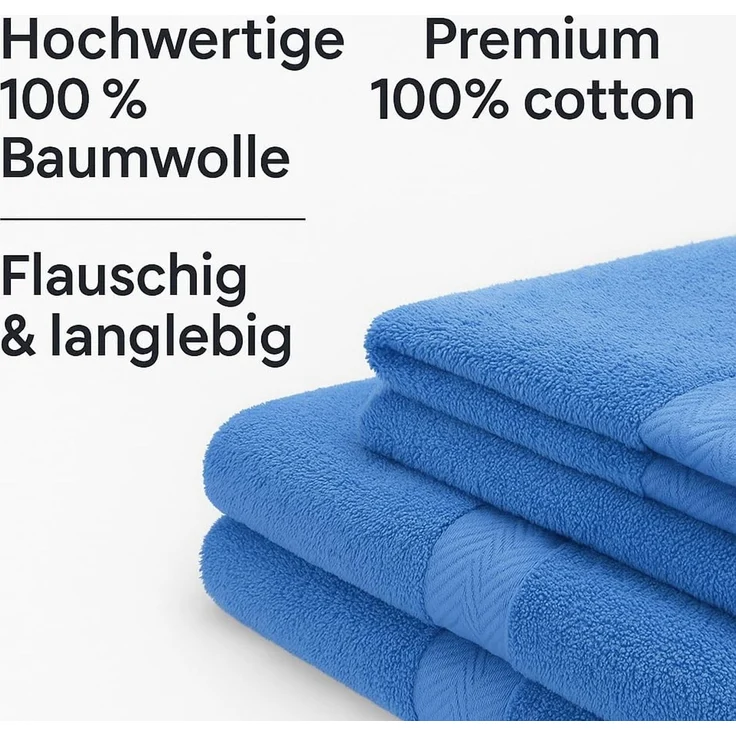 Betz Handtuch Set 10-tlg. Handtuch-Set PREMIUM, 100% Baumwolle (10-St), 100% Baumwolle – Bild 5