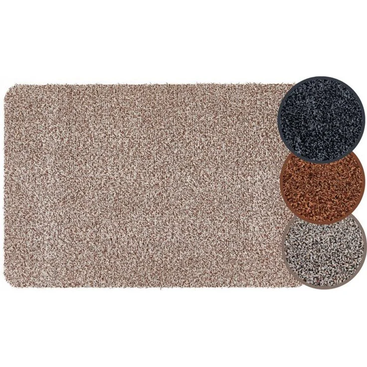 Andiamo Fußmatte Samson, Made in Netherlands, rechteckig, Höhe: 6 mm, Schmutzfangmatte, waschbar, rutschhemmend, auch als 2er Set erhältlich – Bild 4