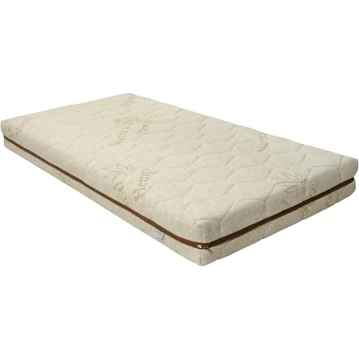BabyMatex Matratze 120 x 60 x 10 orthopädisch Coco Hemp – Bild 1
