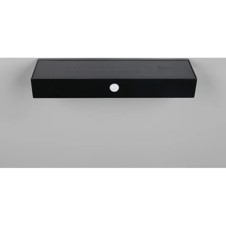 Solar Wandleuchte SILVES auch per USB aufladbar mit Bewegungsmelder, Breite 30cm – Bild 5