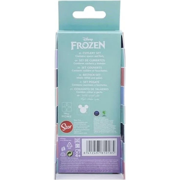 Frozen Kinderbesteck Set 2-teilig – Löffel & Gabel mit Motivgriffen – Bild 3