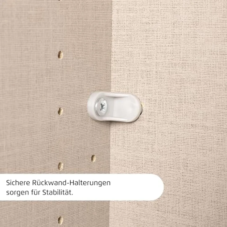 Rauch Möbel Aberdeen, Drehtürenschrank, Kleiderschrank, Garderobe, 4-türig, 8 Schubladen in Absetzung Grau metallic, Schwarz, Farbe Grau metallic/Hochglanz weiß, Griffe Grau metallic, 181 x 197 x 54 cm – Bild 16